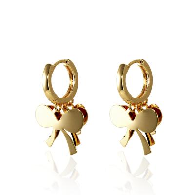 China Wholesale Custom Jewelry China Romantic Gold Plated Butterfly Jewelry Stud Earrings Designs Jewelry for sale