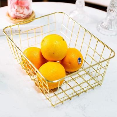 China Viable Metal Wire Pen Pencil Holder Makeup Brush Cups Container Wired Mesh Desk Stationery Supplies Organizer Storage Basket for sale