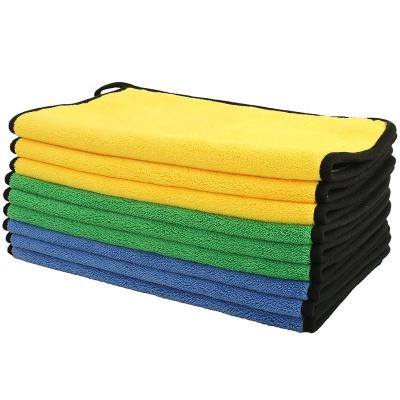 China 30x30cm Scratch-Free Strong Water Absorption Microfiber Drying Viable Cleaning Cloths Towel Cleaner Rags For Cars Windows Kitchen for sale