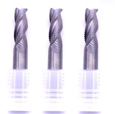 China Endmills Solid Carbide 4 Flute Carbide Endmill Endmill Tool Straight Shank Drill Bit for sale