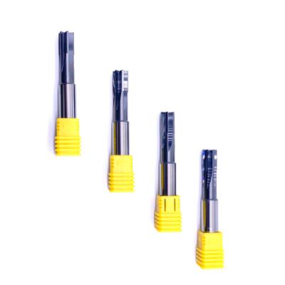 China Wholesale Durable 4/6 Cemented Carbide Flutes Solid Carbide Straight Shank Inner Cooling Machine Reamer for sale