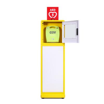 China WAP-812-M5TY Indoor Outdoor and Indoor Use Floor Standing Alarm AED Wall Mounted Cabinet for sale