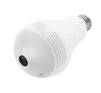 China Human Motion Light Bulb 960P Security Camera 360 Wifi Panoramic Camera Night Vision Two Way Audio Motion Detection for sale