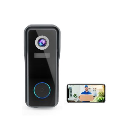 China Zumimall Contemporary Video Doorbell WiFi Security Door Bell Camera Video Recording Monitor Night Vision Intercom Smart Wireless Home Door for sale