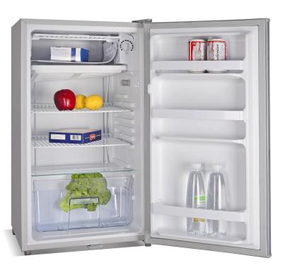 China 75 litros sob o mini refrigerador contrário, refrigerador inferior pequeno da mesa com luz conduzida à venda