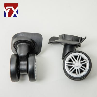 China 2020 fashion detachable plastic rubber luggage suitcase wheels parts for sale