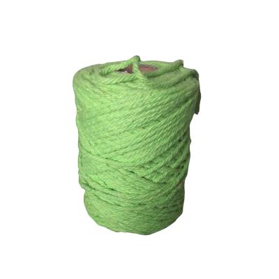 China Wholesale Recycled Strong Cotton Rope Twist Broom Yarn for sale