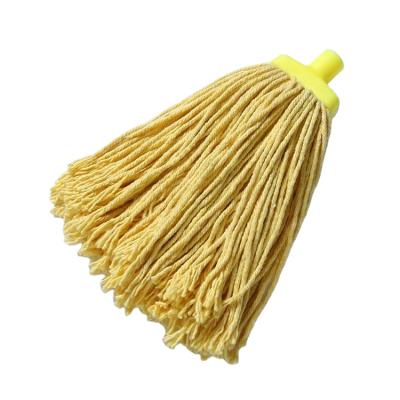 China Wholesale Custom Made Floor Mop Refill Cotton Polyester Cloth Mop Replacement Cleaning Heads Viable for sale