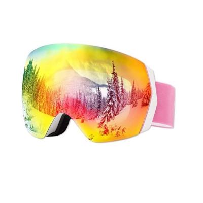 China Custom Watermark Cheap Anti-fog Ski Goggles of Competitive Price for sale