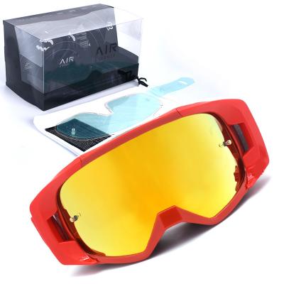 China Wholesale Motorcycles Sports TPU Windproof UV Protection BONDOC Eyewear MTB Motocross Glass Motorcycle Fog Goggles With Adjustable Sports Eyewear MX for sale