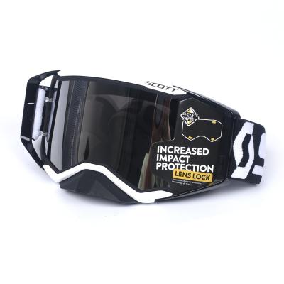 China Wholesale Windproof UV Protection BONDOC Sports PC Glass and Custom TPU Frame Packing Drop MX Sports Glass Motocross Sports Eyewear Motorcycle Goggles for sale