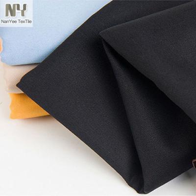 China Nanyee Shrink-Resistant Textile Shaoxing Supplied From Stock Black Cotton Fabric Wholesale for sale