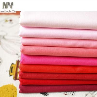 China Nanyee Textile Shrink-Resistant Medium Weight 100% Pure Dyed Cotton Fabric for sale