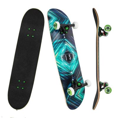 China Professional Skateboard Manufacturer Customize Russian Birch 7.0 - 9.0 Inch Canadian Maple Skateboard Full Board Skateboard for sale