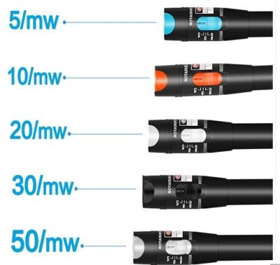 China FTTH New Products 50KM Red Fiber Pen 50mW Fault Locator FTTH Fiber Optic Cable Tester Red Video Meter With Good Price for sale