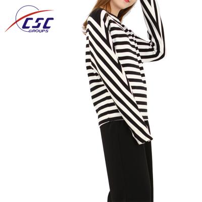 China Street anti-shrink hot fashion style autumn wholesale price manufacturer source pullover striped sweater for sale