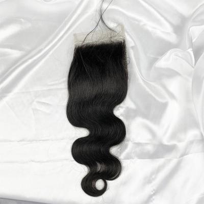 China Body Wave 4*4 Natural Remy Transparent Lace Closure Human Hair Block 100 Percent Hair Wig Block For Women for sale