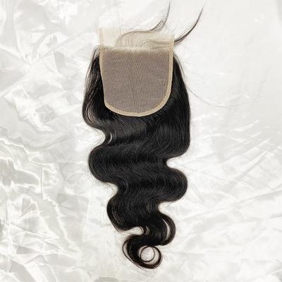 China Wholesale Natural Transparent 5x5 Body Wave 5x5 Closure Baby Hair Lace Block Human Raw Unprocessed Short Wigs 5*5 for sale