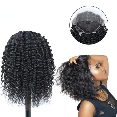 China Shunfa Natural Natural Human Hair Set Headwear Ordinary Deep Wave Private Label Hd Lace Closure Real Hair Wig for sale