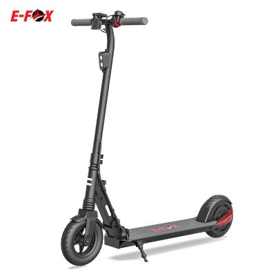 China E-FOX unisex 8inch folding dual system electric scooters electrico 300w 42v electric bike scooter USA for sale