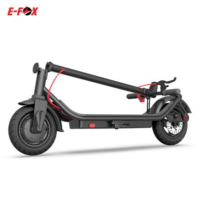 China 2021 unisex new Eu USA warehouse cost effective 2 wheel 10inch 350w adults electric scooter fast for sale