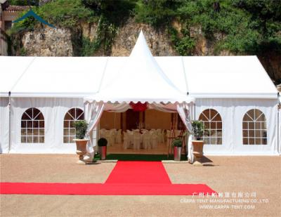 China Water proof/large flame retardant /UV-resistant/self-supporting/long tent lifespa marquee tent wedding party trade show tent for sale