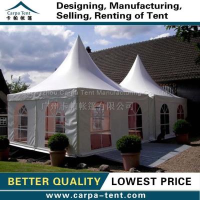 China Water proof/fireproof /UV-resistant/self-supporting/long lifespan 5x5m backyard pagoda tents for backyard party, backyard events for sale for sale