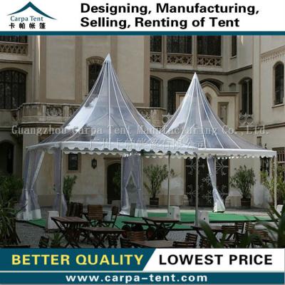 China Water proof/cheap clear pagoda tents flame retardant /UV-resistant/self-supporting/long lifespan for entertainment facilities in Nigeria for sale for sale