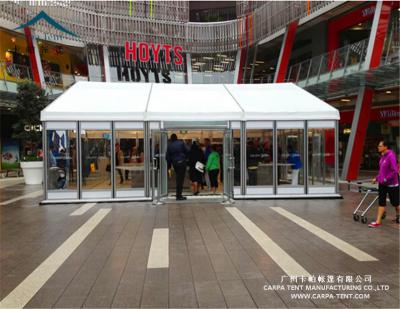 China Water proof/flame retardant /UV-resistant/self-supporting/long life Alu view outdoor exhibition trade show tent advertising marquee for sale