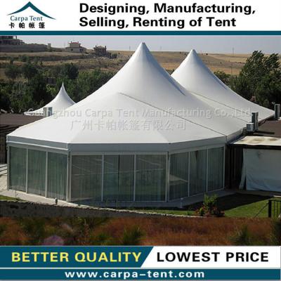 China Water proof/fireproof /UV-resistant/self-supporting/long lifespan 20m x 30m two-peaked used party marquees, used party tents exported to Nigeria for sale for sale