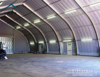 China Water proof/fireproof /UV-resistant/self-supporting service life/long 40m*60m aircraft hangar/large fire-resistant and durable tents for sale