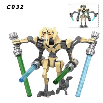 China Intelligence Clone Brutal Scout Mini Starwars Building Blocks GENERAL GRAVE Toy for sale