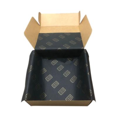 China Custom Wholesale High Quality Moisture Proof Logo Gift Wrapping Tissue Paper Wrapping for sale