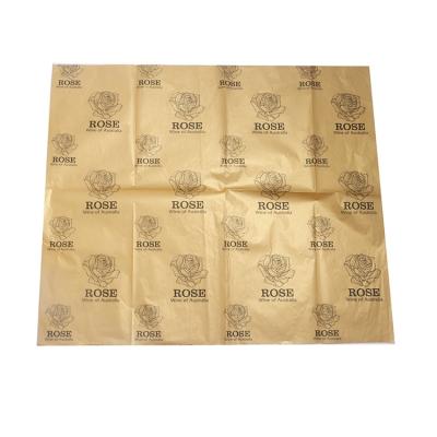 China 17G Moisture Proof Customized Logo Recycled Packaging Tissue Wrapping Paper with Company Logo, Gift Wrapping Paper Wrapping Paper for sale