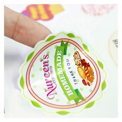 China Waterproof High Quality Custom Self Adhesive Printing Sticker Labels Blank Label Sticker for sale