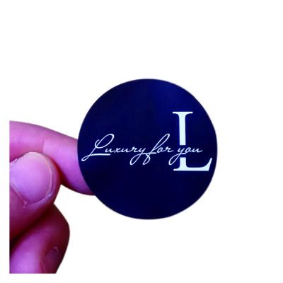 China 50Mm/Square Diameter Round Waterproof Personlized Logo Sticker Label Printing for sale