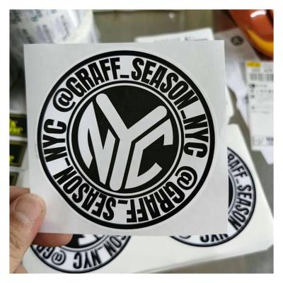 China Fragile and Extremely Hard to Remove Wholease Custom Holographic Vinyl Graffiti Hologram Eggshell Stickers for sale