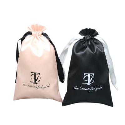 China Multi String Customized Storage Bags Drawstring 2 Size Cotton String Bags With Drawstring Accepted Logo Printing for sale