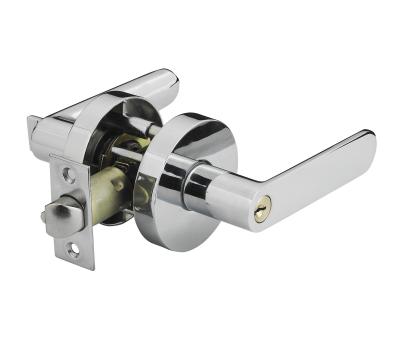 China Apartment Flat Style Leverset Entry Lock Entry Latch Heavy Duty Tubular Lever Lock for sale