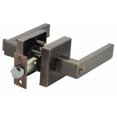 China Apartment Heavy Duty Tubular Leverset Lock, North America Hot Sale Lever Lock Handle Door Lock for sale