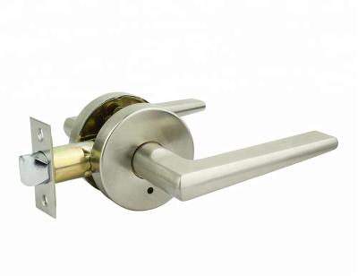 China Heavy duty zinc alloy/(304/201)stainless/iron steel lock 304stainless door rosette handle with quick release function,KY9171BK-SN for sale