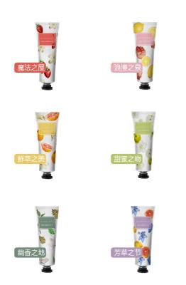 China Sechs Geruch-Körperpflege-Produkt-wunderbarer Raum-Antialtern-Handcreme für Männer und Frauen 30g zu verkaufen