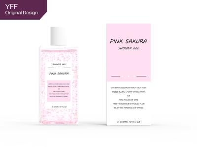 Cina CATENA DELL'OROLOGIO fruttata floreale FEMMINILE perfetta di Sakura 300ML di rosa della pelle dei prodotti di cura del corpo in vendita