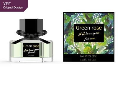 China CORRENTE DE RELÓGIO frutado floral FÊMEA verde de Rosa 30ML do jardim de Eau De Toilette Perfume à venda