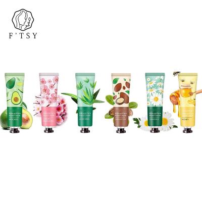 China Private Label 30ml Moisturizing Hydrating Shea Butter Natural Avocado Honey Moisturizer Hand Cream Set en venta