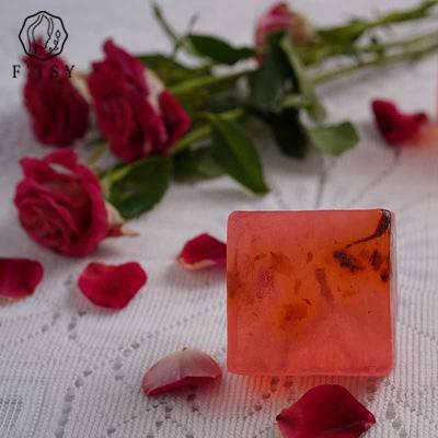 Chine Private Label Natural Vegan Non-irritating Cleaning Rose Yoni Bar Soap For Intimate Area Care à vendre