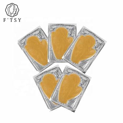 China Private Label Luxury Hydrating Moisturizing Repairing 24k Gold Hand Mask For Skin Care à venda