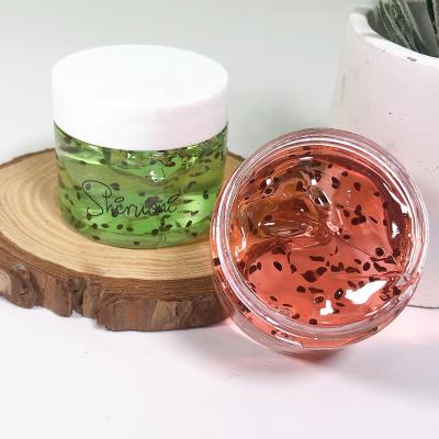 China OEM Face Hydrating & Acne Fighter Hyaluronic Acid Boost Collagen Vegan Organic Watermelon Jelly Gel Mask for sale