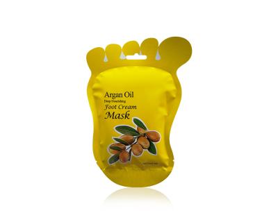 Chine Private Label Natural Organic Feet Dry Skin Olive Extract Moisturizing Hand Mask Exfoliating Peeling Socks Foot Peel Mask à vendre