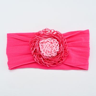 China Eralove Soft Children's New Big Hair Bows Fabric Baby Headwear Hair Band Girls Headbands for sale